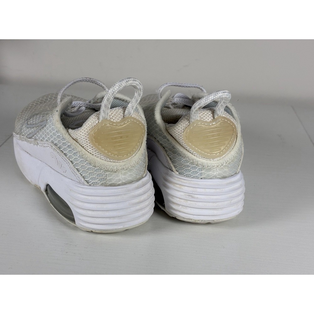 Nike Air Max 2090 TD Athletic Shoes Sneakers 6C Toddler CU2092-100 White - Picture 4 of 7
